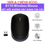 Chuột không dây Logitech B175 Logitech B170 nhỏ gọn bền bỉ \ E-DRA EM603W