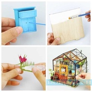 DL Mainan Puzzle Rakit Kayu 3D Model Green House
