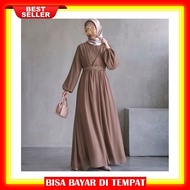 Terlaris Gamis Wanita Kekinian Bj Gmis Premium Impor Brended Fashion