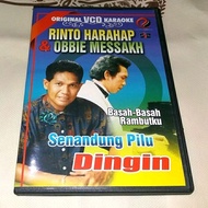 VCD Karaoke Rinto Harahap & Obbie Messakh Basah-Basah Rambutku Senandung Pilu Dingin V CD ORIGINAL