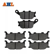 AHL Motorcycle Parts Front Rear Brake Pads For YAMAHA FZ6 Fazer Naked FZ6-NS XJ6-N Diversion XJ6-F X