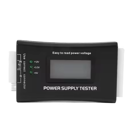 A15R -20+4 Pin LCD Power Supply Tester For ATX, ITX, BTX, PCI-E, SATA, HDD