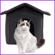 Outdoor Cat House Insulated Dog House Outside Cat House Warm Waterproof Outdoor Indoor Pet Home Collapsible Warm shuosmy