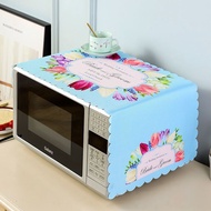 [Improved New Style] Simple Cute Style Microwave Oven Cover Waterproof Oilproof Microwave Oven Cover