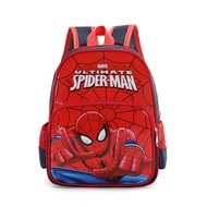 OLANG Spiderman กระเป๋านักเรียน กระเป๋านักเรียน กระเป๋านักเรียน กระเป๋าเด็กอนุบาล  กระเป๋าเด็กชาย กร