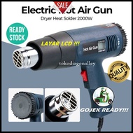 BLOWER PEMANAS KACA FILM STICKER SOLDER UAP PEMANAS MIKA LAMPU