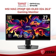 MSI MAG 272QP QD-OLED X24 26.5" Gaming Monitor | 2560x1440 | 0.03ms (GtG) | 240Hz | QD-OLED Panel | 