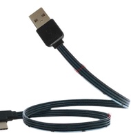 - Ready Straw USB2.0 Elbow to Type-c Male Data Cable Connector Short Cable Flat Soft Right Angle Sof