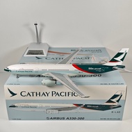 B-Models 1: 200 Cathay Pacific Airlines A330-300 B-LAD 100th Alloy Aircraft Model
