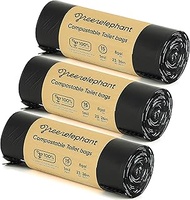 Green Elephant Portable Camping Toilet Bags – Compostable Potty Bags for Portable Toilet, Wag Bag Hu