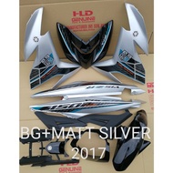 YAMAHA Y15ZR V1 V2 STD DESIGN 5TH BODY COVER SET WITH SIAP STICKER TANAM 2K CLEAR - HLD -RM7+BG+MB /