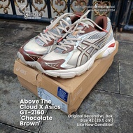 Above The Cloud X Asics GT-2160 Brown Transparent Sneakers Original