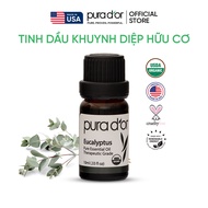 Tinh Dầu Khuynh Diệp Hữu Cơ PURA D’OR Therapeutic Grade Eucalyptus Essential Oil 10ML
