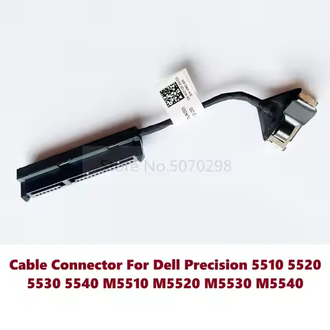 Replacement 2.5 SATA HDD SSD Hard Drive Flex Cable Connector For Dell Precision 5510 5520 5530 5540 