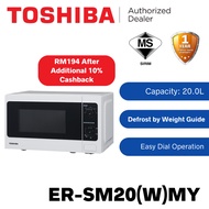 Toshiba 20L Dial Type Microwave Oven ER-SM20(W)MY