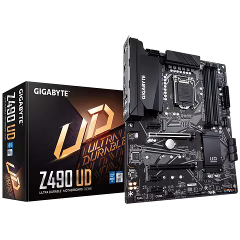 New Gigabyte GA Z490 UD Motherboard LGA 1200 Z490 Desktop Mainboard Support i3 i5 i7 10400F 10400 10