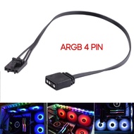 SUP 25CM PVC Line For Corsair  To Standard ARGB 4Pin 5V 4in Adapter Connector