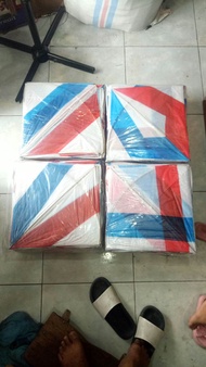 (PAKET 100PCS) Layang SEOT MUSTANG CILILIN BANDUNG Layangan Seot Berotot Pulas Aduan Mainan Anak Ane