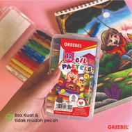 Greebel Oil Pastel PP -12C Greebel Oil Crayon/ 12 Colors