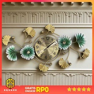 TaffHOME Luxury European Quartz Wall Clock BAOCE Movement 6168 60cm - 24119C Original 99 Square