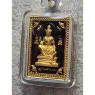 【818泰国佛牌】WAT KOHONG LP LONG PHEM JATUKAM KOSETTHI 龙婆龙奔(龙耐的弟弟) 泽度金天神 (拾到金) 哥锡帖2566 SP2502010