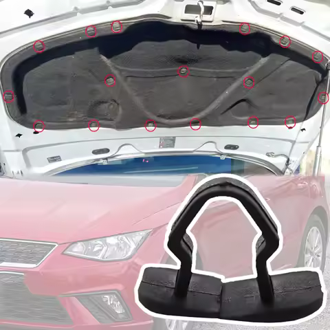 20Pcs For SEAT Ibiza 6F KJ1 2017 2018 2019 2020 2021 Engine Hood Sound Deadener Insulation Clip Rive