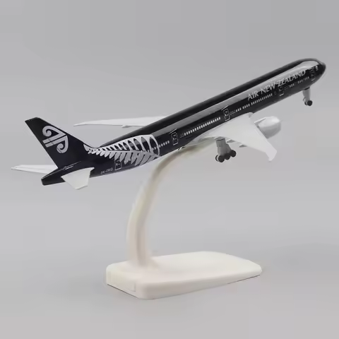 20cm Airplane Model New Zealand Boeing 777 Metal Metal Scale Aircraft with Landing Gear Replica Coll