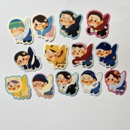 Dependence Series Sticker Glitter Die cut | Seventeen glitter sticker