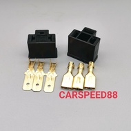 CAR H4 BULB SOCKET CONNECTOR MALE/FAMALE SET NOT WIRE