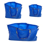 bag tote bag IKEA shopping bag moving woven bag large capacity flata foldable duffle bag storage bag tote bag out