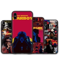 OPPO A96 A75 A75S F21 Pro 5G Reno 2 2Z 2F 3 H62O The Weeknd Starboy black silicone TPU shell Phone Case