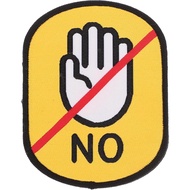 2pcs Pet Leash Sticker Pet Label Stop Sign Stickers Custom Sticker Do Not Leash Dog Identification T