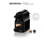 Nespresso Inissia Coffee Machine Black / Espresso Coffee Maker / Automated Coffee Capsule Machine Nespresso (D40-ME-BK-NE4)