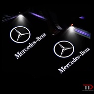 [TD] 1X Led Car Door Light Projector Logo Welcome Light For Mercedes Benz W205 W176 W177 V177 W247 W246 W212 W213 AMG GL X166 M W166