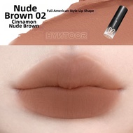 HYNTOOR | Nude Lip Mud Matte Lipstick in Brown Caramel Pink Milk Mist