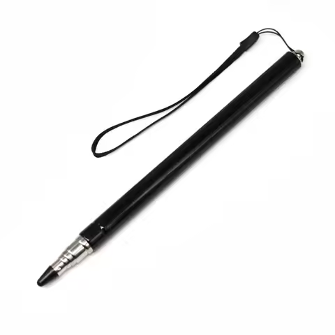 1pc Stainless Steel Teacher Pointer with Lanyard Retractable Retractable Pointer Multi-Functional Pr