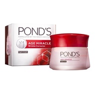 PONDS Age Miracle Wrinkle Corrector Night Cream พอนด์ส เอจ มิราเคิล ไนท์ ครีม 10g.