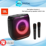 JBL PartyBox Encore 2 Portable party speaker with 2 mic