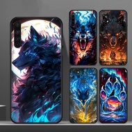 Wolf Silicone Soft Phone Case Realme 3 Pro 5i 5S 5 Pro 6i 6 Pro 7i 7 Pro 8i 8S 8 Pro