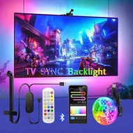 Bluetooth APP Control Color Picking TV Backlight USB RGB Music SYNC LED Strip Light Game Atmosphere 