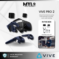 HTC VIVE Pro 2 Full Kit 5K Resolution 4896 x 2448 | Up to 120 degrees Horizontal | Processor: Intel®