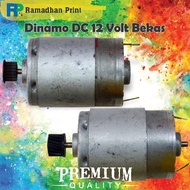 Dinamo Layang Bor Mini Motor Generator Printer 12V 12 Volt DC Bekas
