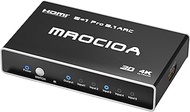 Mrocioa 8K HDMI 2.1 Switch 5 in 1 Out with Universal Remote/iOS App, HDMI Switch 4K 120Hz, Support A