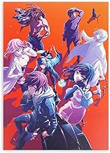 CoolChange Akudama Drive Wall Picture on Hard Foam Board Poster 30 x 42 cm Motif: Villains