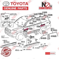 Toyota Land Cruiser UZJ200 FRONT & REAR DOOR GLASS OUTER MOULDING LH/RH LC200