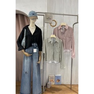 KEMEJA MT-11361 BKK M2M GLITTER SHIRT