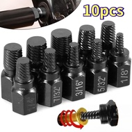 Bolt EXTRACTOR 10pcs Screw Extractor Set Hexagon Dol Bolt Remover Multifunctional Broken Damaged Bol