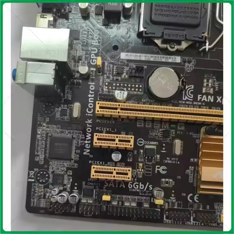 For ASUS B85M-G main board LGA1150 DDR3 quad memory, integrated HDMI/DVI/VGA main board
