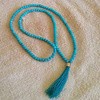 Kalung Etnik Bali Manik manik Rumbai Tassel