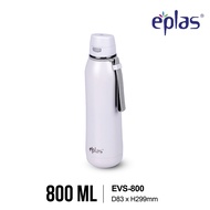 EPLAS THERMAL 800ml Stainless Steel Vacuum Tumbler Bottle, Hot & Cold Water Flask, Botol Termos Kelu